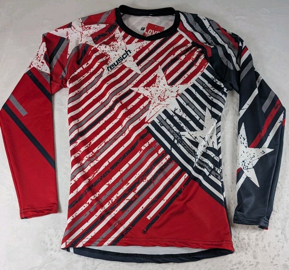 Reusch Patriot II Mens Size XL ProFit Soccer Goalkeeper Jersey USA Made NWT